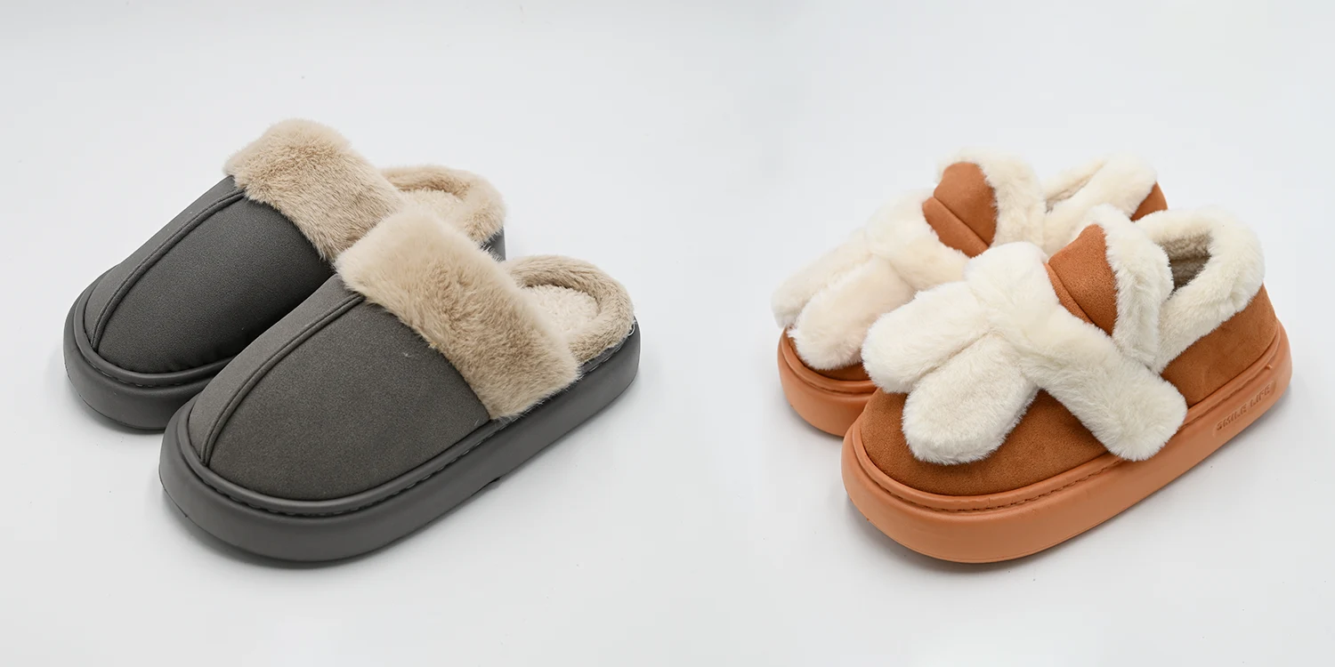 Fitur utama sandal kapas.