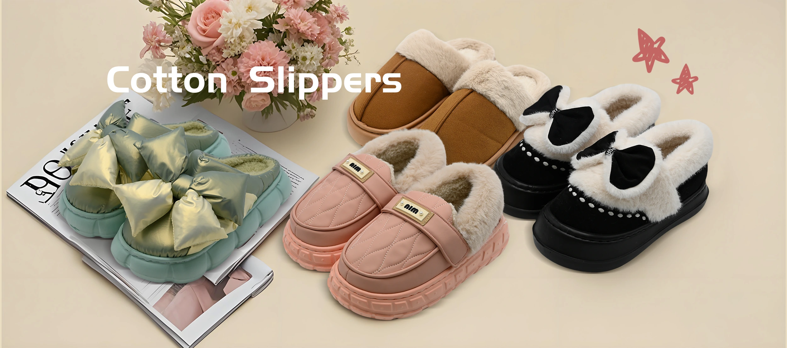 Sandal kapas Cina